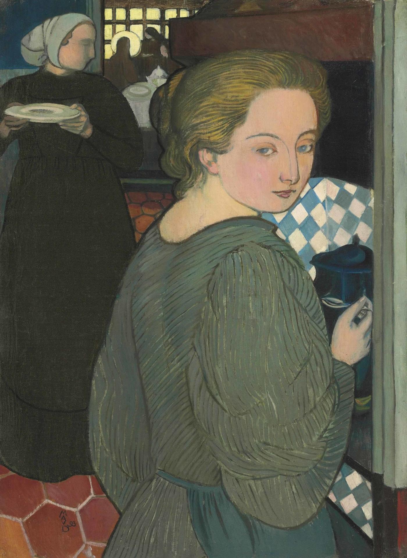 Maurice Denis, La Cuisinière, 1893, vendu 2,629,000 dollars par Christie's New York en 2015.