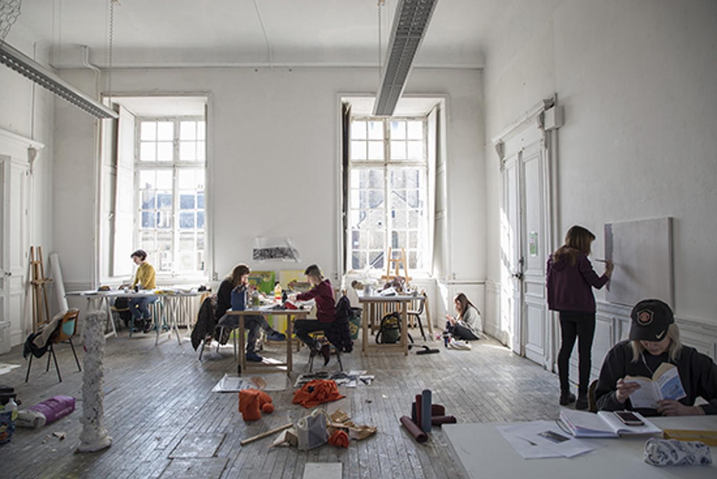 Portes ouvertes de l'Ecole nationale supérieure d'Art, Dijon.