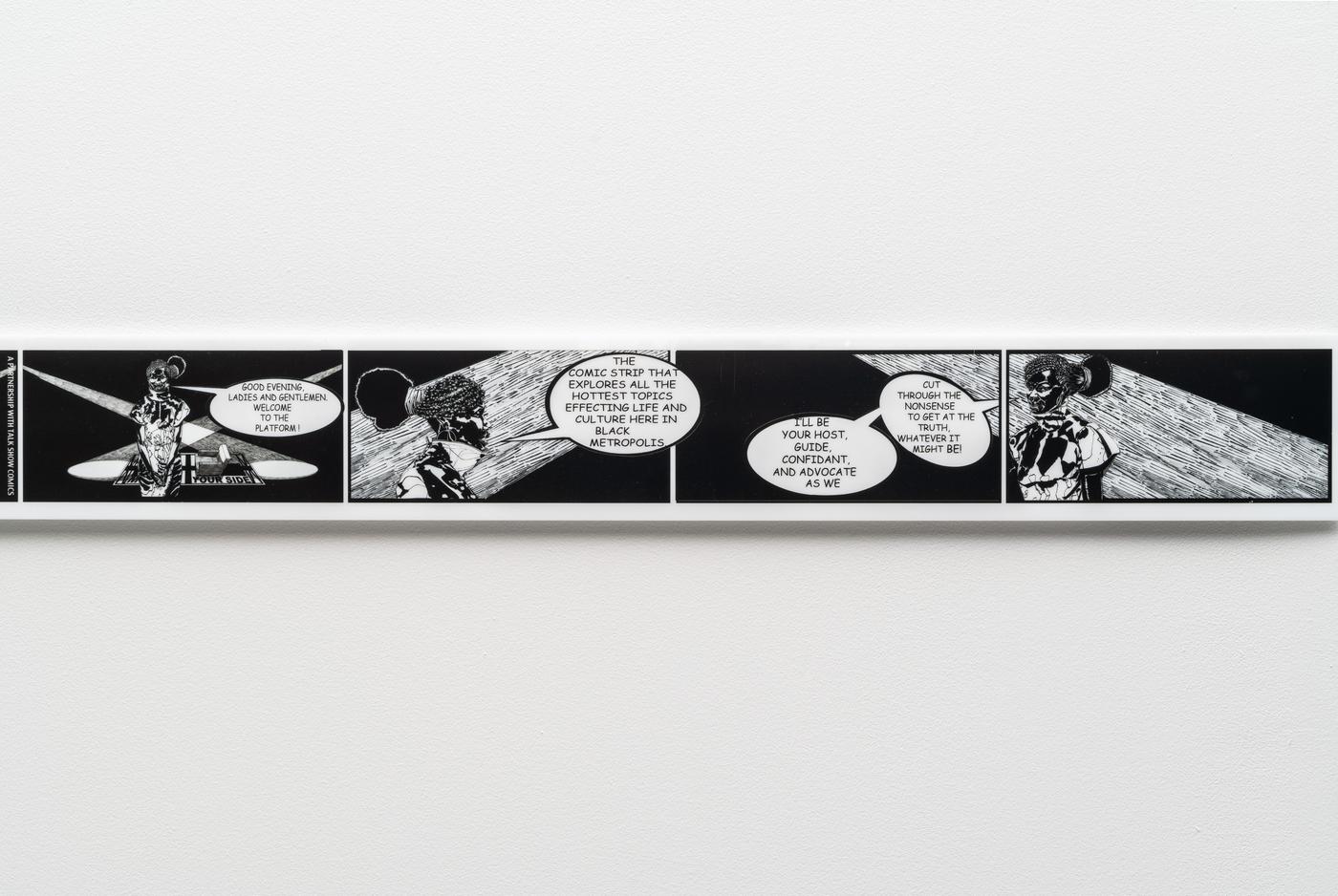 Kerry James Marshall, "Untitled: Rythm Mastr Daily Strip", 2018, 57th Carnegie International.