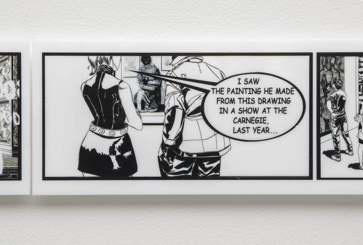 Kerry James Marshall, "Untitled: Rythm Mastr Daily Strip", 2018, 57th Carnegie International.