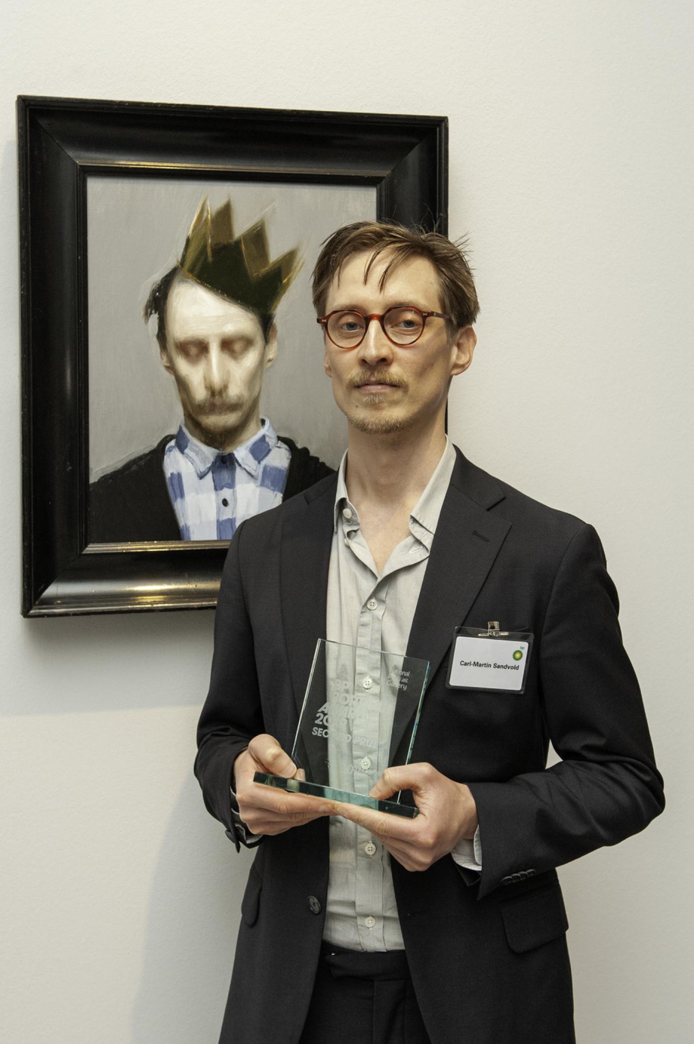 Second prix, Carl-Martin Sandvold devan "The Crown".