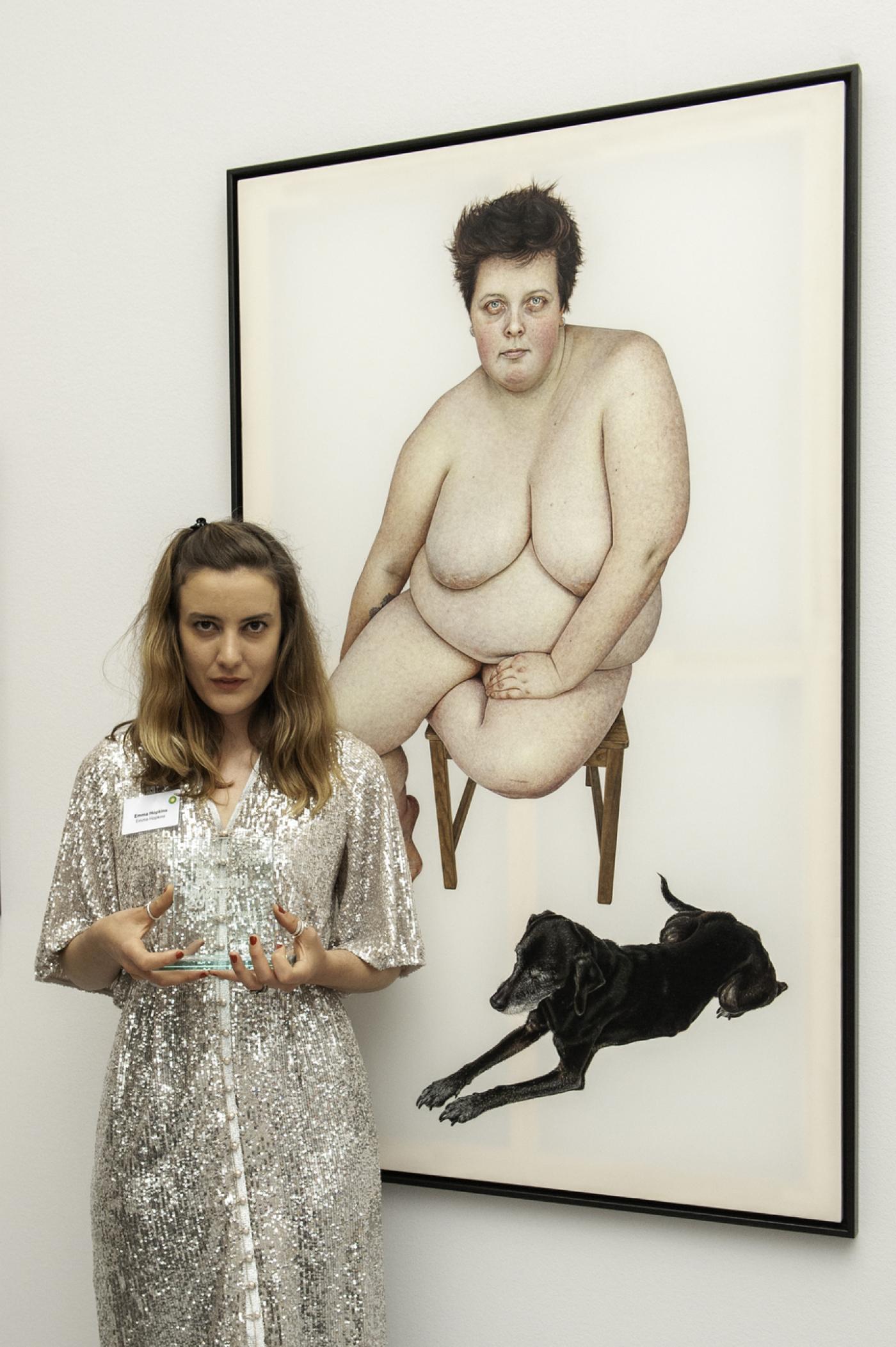 Prix du jeune artsite, Emma Hopkins, "Sophie and Carla", 2019.