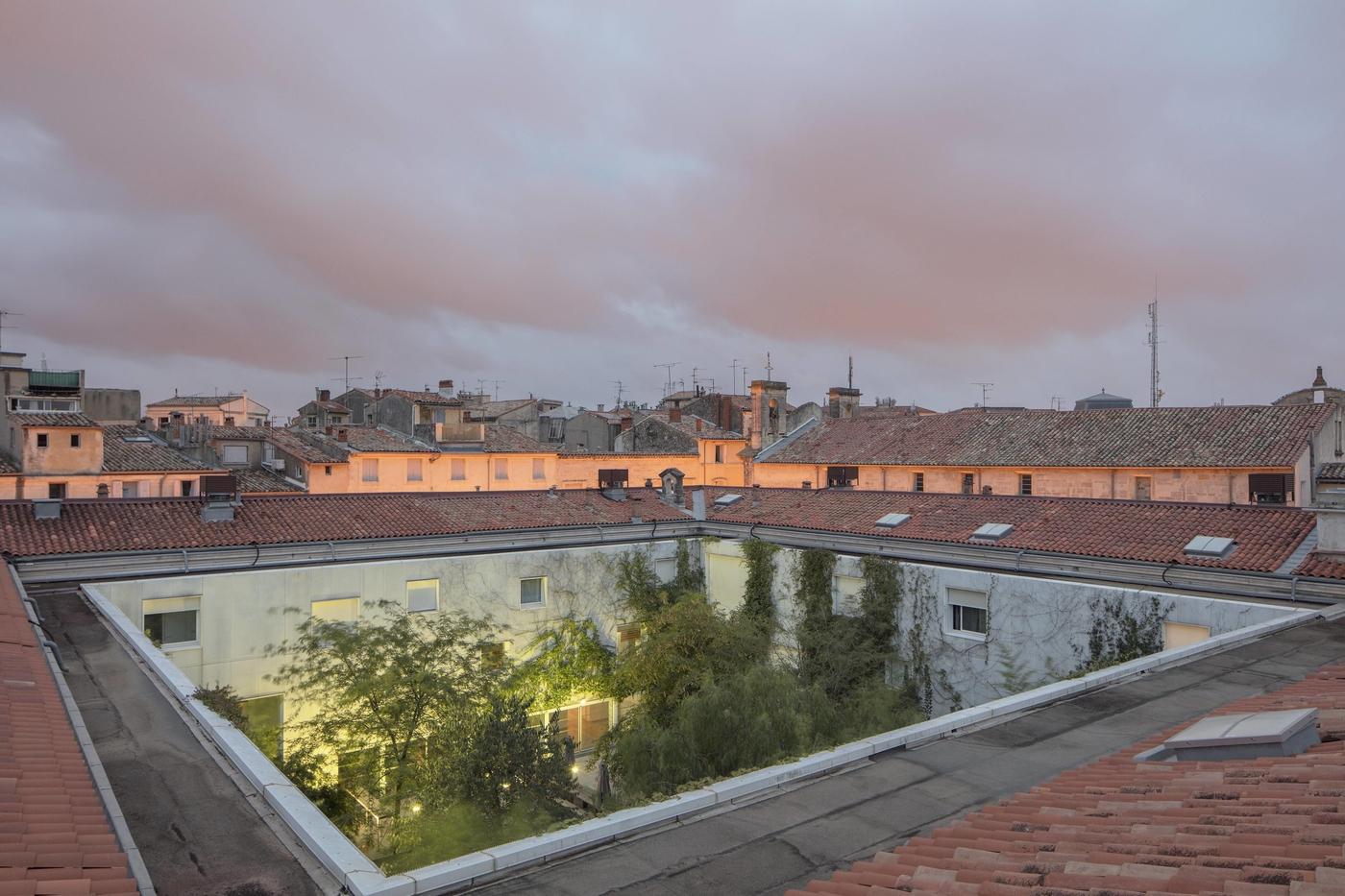 Le patio de La panacée - MoCo, Montpellier.