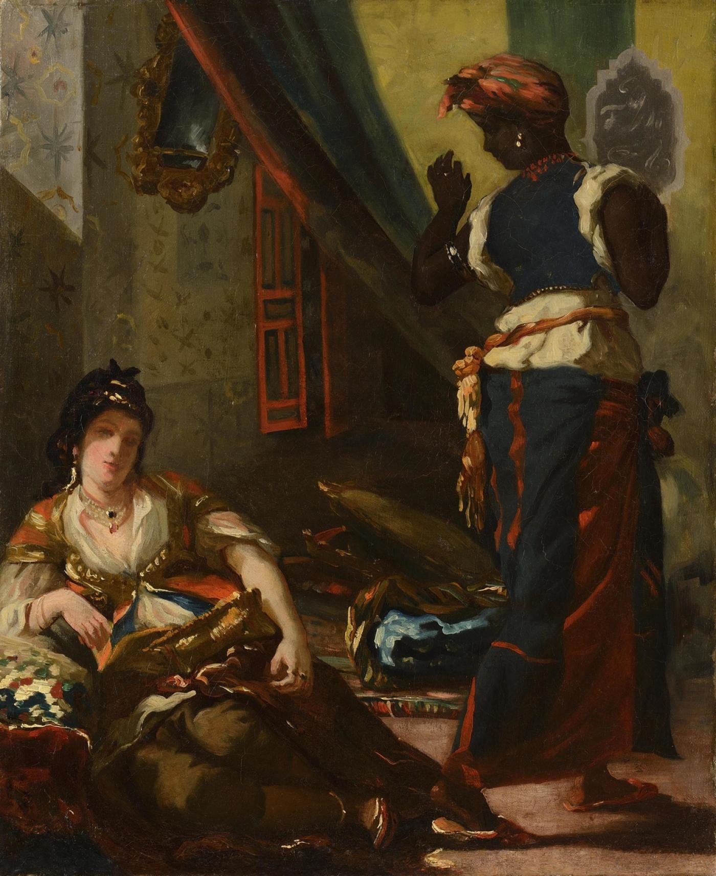 Un inédit de Delacroix à la galerie Mendes