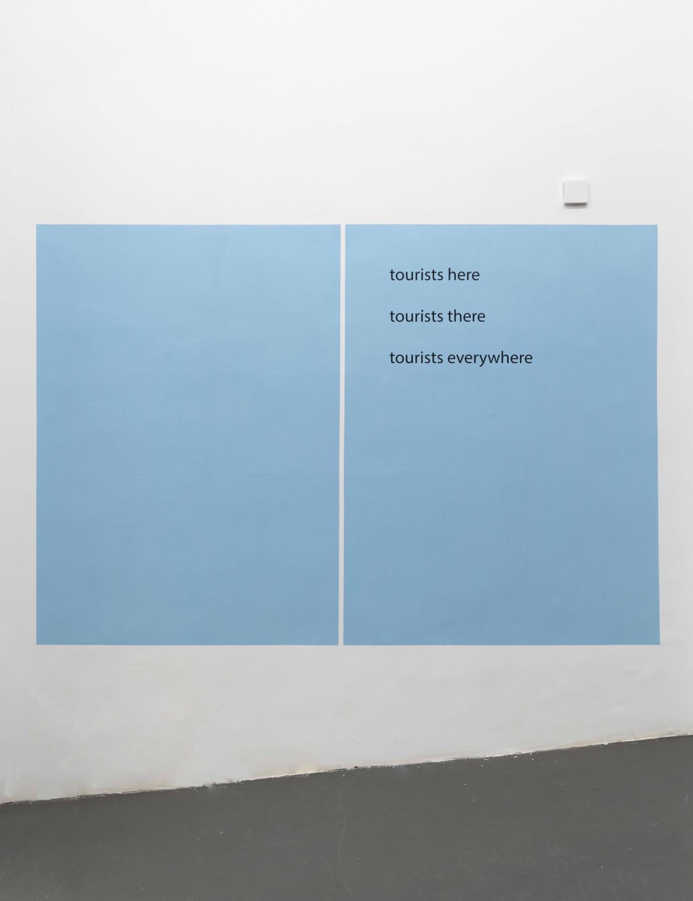 Rafaël Rozendaal, RR Haiku 269, ￼2019, exposé dans le cadre de « Nervous », 21 juin – 26 juillet 2019, galerie Postmasters ROMA.