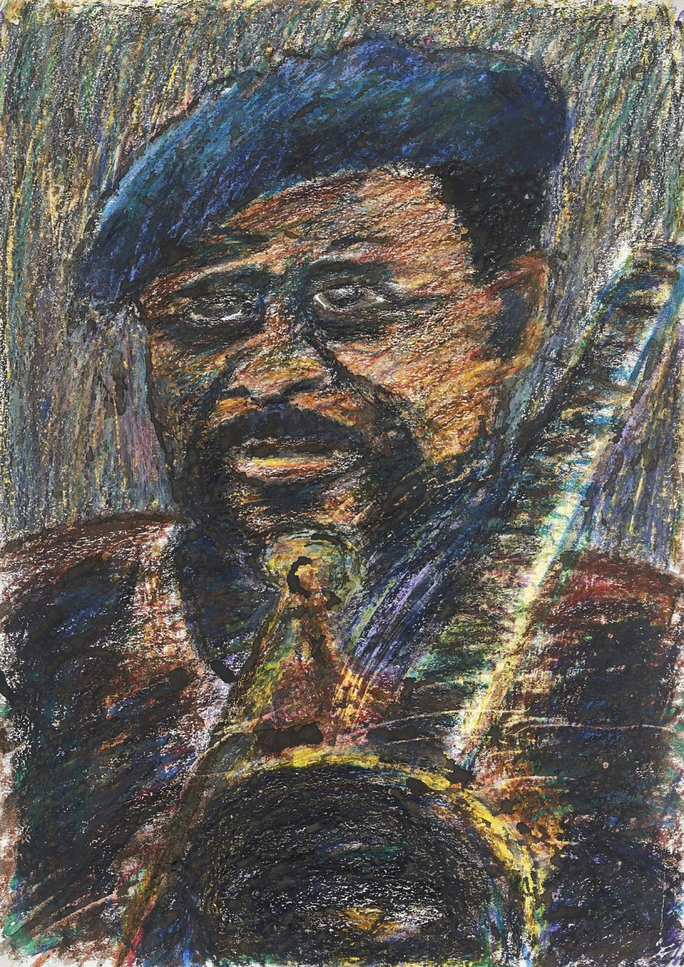 David Koloane, "Jonas Gwangwa".