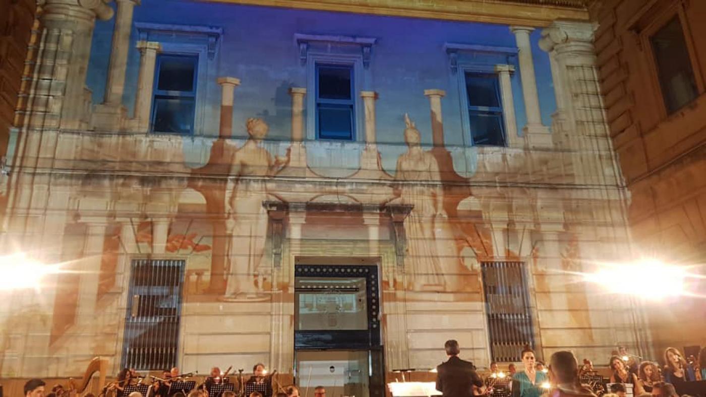 Le Museo Provinciale Sigismondo Castromediano, à Lecce, Italie.