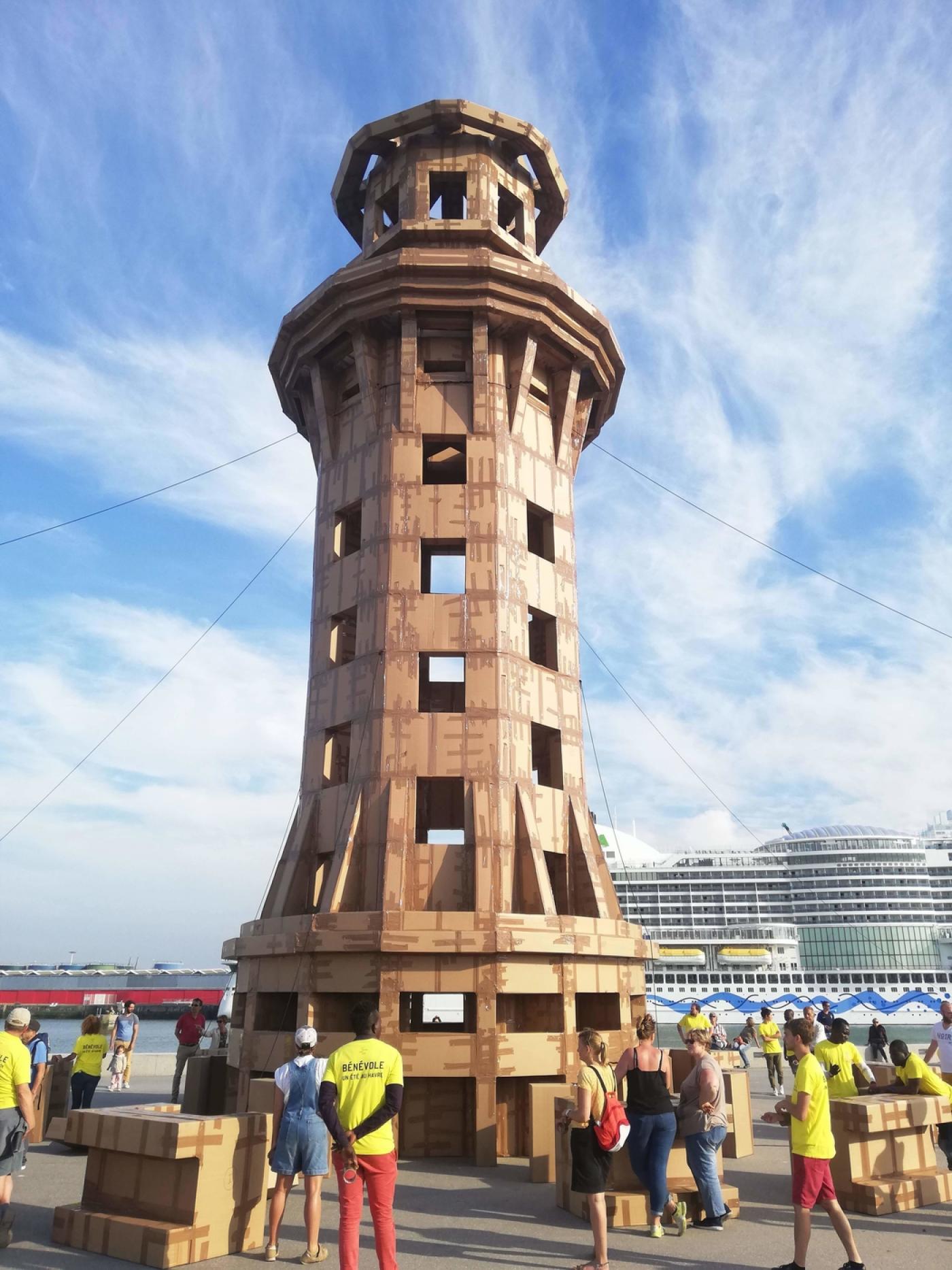 Claire Boucher, Cités oubliées, présenté dans le cadre de la 3ème édition du festival Un Été au Havre, du 29 Juin 22 septembre 2019.