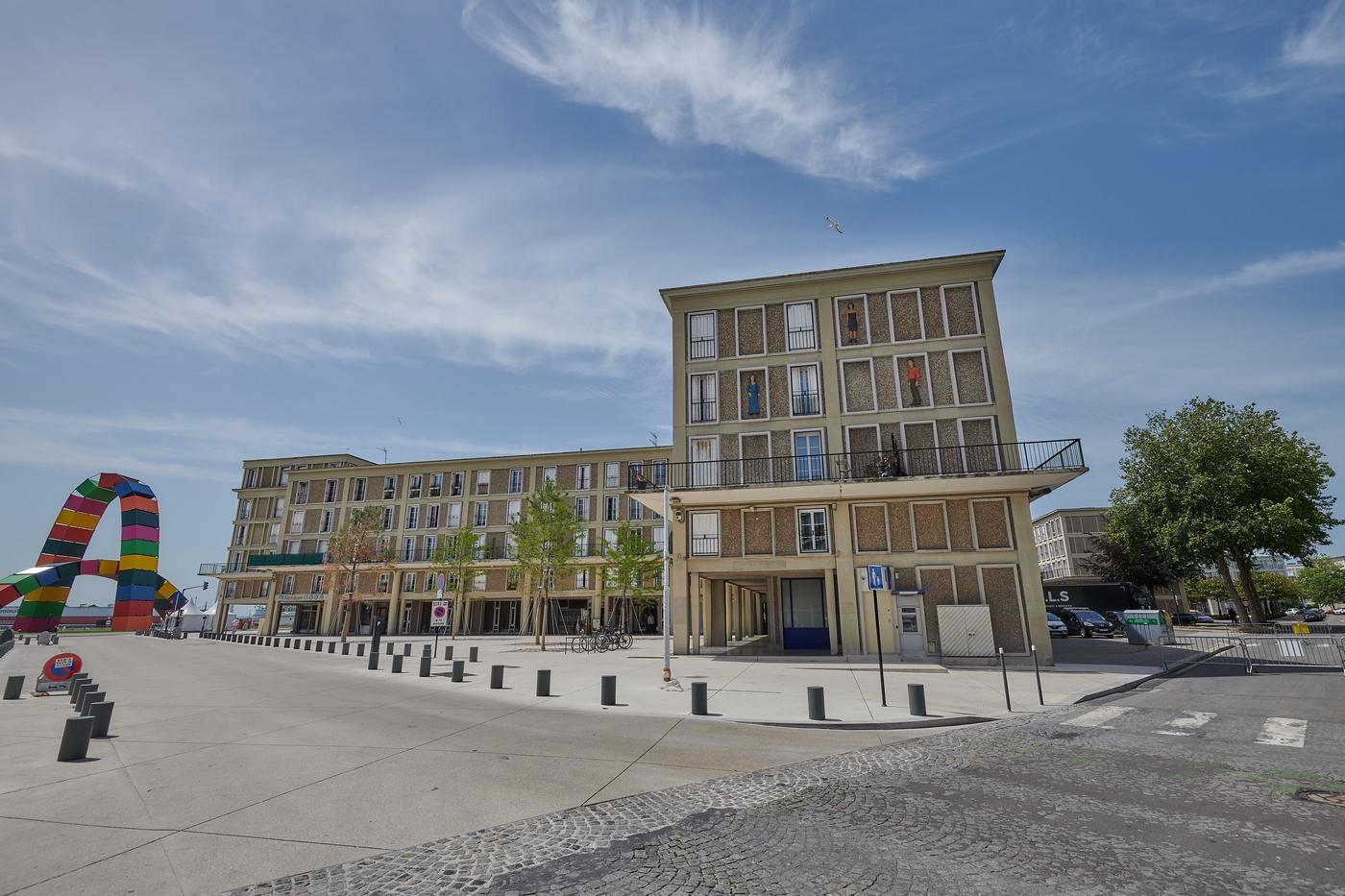 Stephan Balkenhol, Apparitions, présenté dans le cadre de la 3ème édition du festival Un Été au Havre, du 29 Juin 22 septembre 2019.