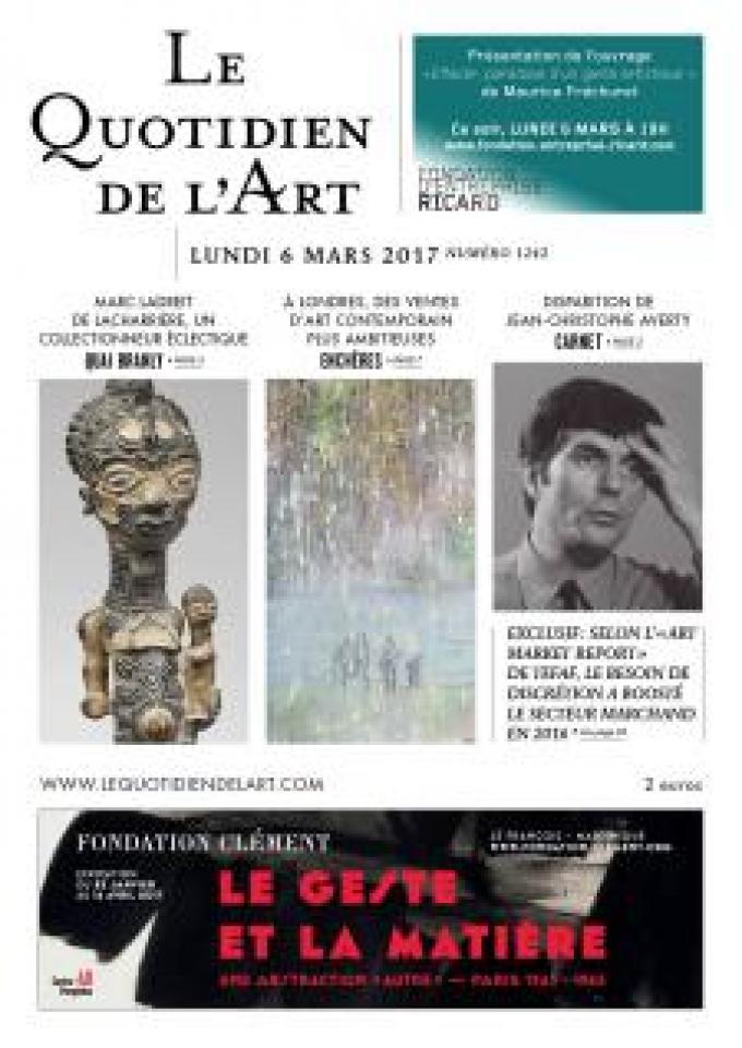 Exclusif : selon l’« Art Market Report » de Tefaf, le besoin de discrétion a boosté le secteur marchand en 2016