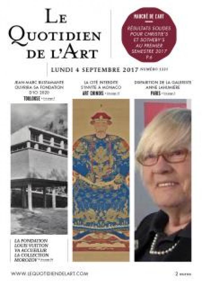 Disparition de la galeriste Anne Lahumière