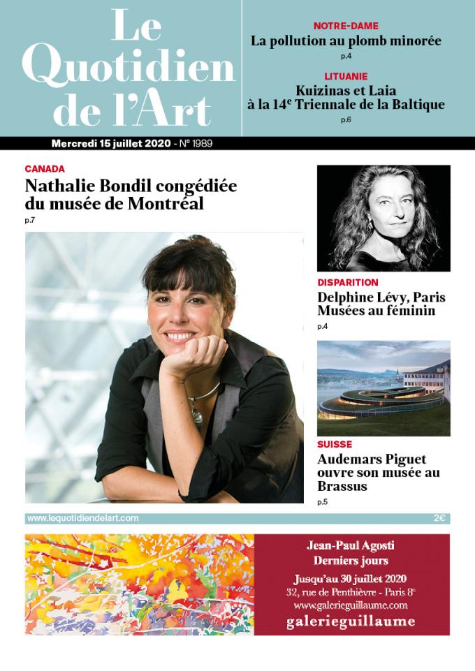 Nathalie Bondil congédiée du musée de Montréal