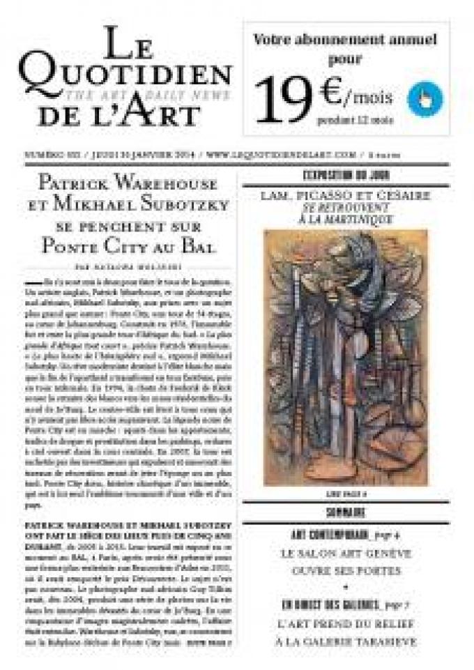 L'art prend du relief à la galerie Tarasieve