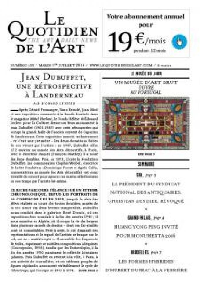 Jean Dubuffet, une rétrospective à Landerneau