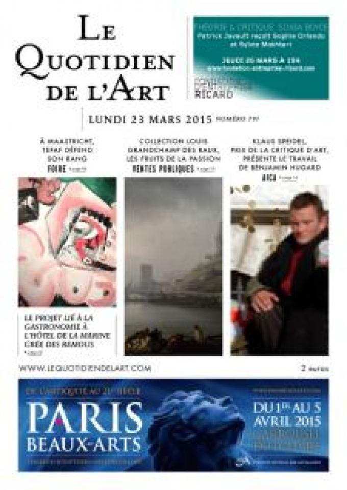 Benjamin Hugard et du rôle de la critique d'art